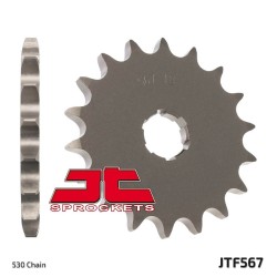 Piñón JT SPROCKETS acero estándar 567 - Paso 530