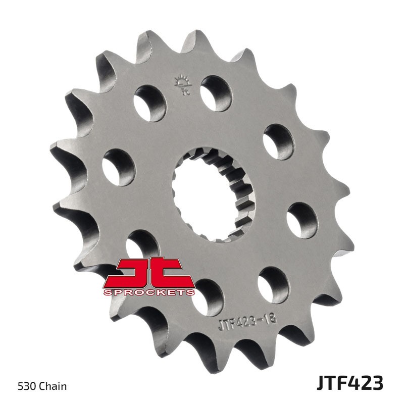 Piñón con goma anti-ruido JT SPROCKETS acero 423 - 530