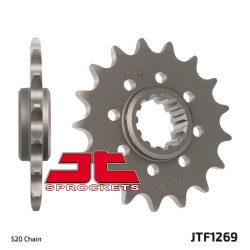 Piñón JT SPROCKETS acero estándar 1269 - Paso 520 2