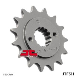Piñón con goma anti-ruido JT SPROCKETS acero 511 - 520 2