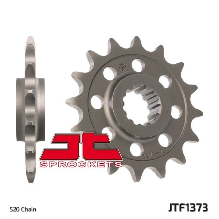 Piñón JT SPROCKETS acero estándar 1373 - Paso 520