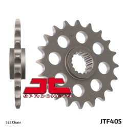 Piñón JT SPROCKETS acero estándar 405 - Paso 525