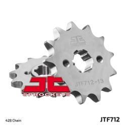 Piñón JT SPROCKETS acero estándar 712 - Paso 428