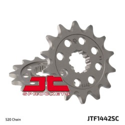 Piñón JT SPROCKETS acero autolimpiable 1442 - Paso 520