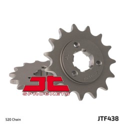 Piñón JT SPROCKETS acero estándar 438 - Paso 520