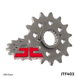 Piñón JT SPROCKETS acero estándar 403 - Paso 520