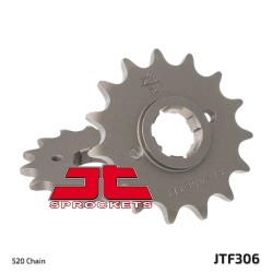 Piñón JT SPROCKETS acero estándar 306 - Paso 520
