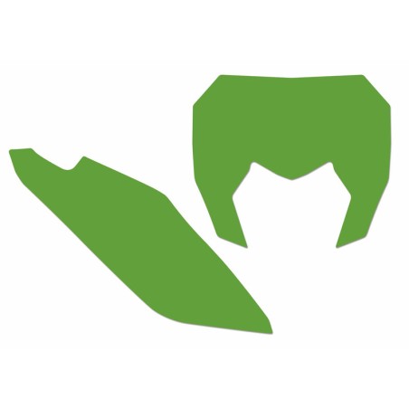 Juego adhesivos porta números BLACKBIRD verde Sherco SE / SE-F