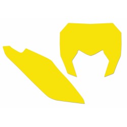 Juego adhesivos porta números BLACKBIRD amarillo Sherco SE / SE-F