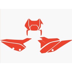Juego adhesivos porta números BLACKBIRD - Beta RR 2T / 4T