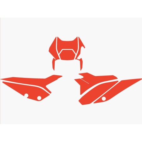 Juego adhesivos porta números BLACKBIRD - Beta RR 2T / 4T