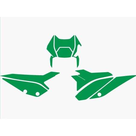 Juego adhesivos porta números BLACKBIRD - Beta RR 2T / 4T